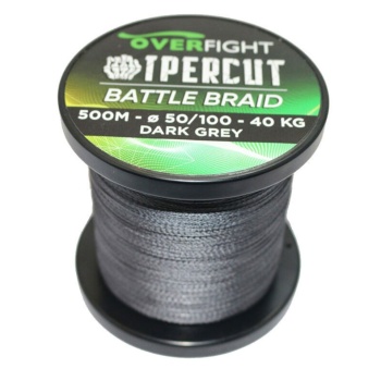 FIR TEXTIL 4X OVERFIGHT IPERCUT BATTLE 500M GRI 0.40MM - Img 3
