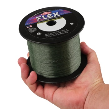 FIR TEXTIL BERKLEY FLEX BRAID 0.20MM 2000M MOSS GREEN - Img 4