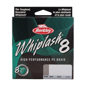 FIR TEXTIL BERKLEY WHIPLASH WHIP8 300M 0.08 NEW CRYSTAL - Img 3