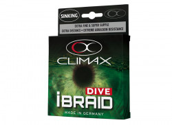 FIR TEXTIL CLIMAX IBRAID DIVE SINKING FLUO YELLOW 135M 0.22MM 11.8KG