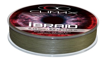 FIR TEXTIL CLIMAX IBRAID X8 OLIVE GREEN 135M 0.08MM 6.0KG