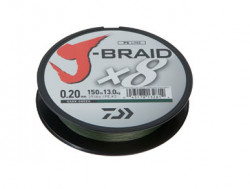 FIR TEXTIL DAIWA J-BRAID X8 VERDE 022MM / 17KG / 300M