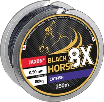 FIR TEXTIL JAXON BLACK HORSE PE 8X CATFISH 1000M 0.65MM 130KG