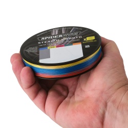 FIR TEXTIL SPIDERWIRE STEALTH SMOOTH8 X8 PE BRAID 2000M 2180YD 0.23MM 23.6KG 52LB MULITI