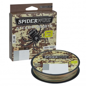 FIR TEXTIL SPIDERWIRE STEALTH X8 0.15MM 150M 16.5KG CAMO