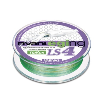 FIR TEXTIL VARIVAS X4 AVANI EGING LS4 PE TIP RUN 200M 10LBS MARKING FLUO GREEN