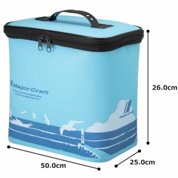 GEANTA FRIGO MAJOR CRAFT TACKLE CASE MTC-COOL EVA 24X16X24cm Ocean Blue - Img 2