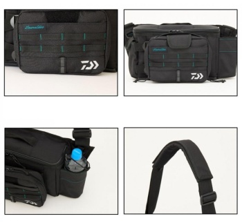 GEANTA UMAR DAIWA NEGRU 11x32x20CM - Img 3