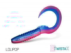 GRUB DELPHIN TWISTAX EELTAIL UVS / 5BUC 6CM / GREENCH