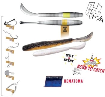 GRUB HERAKLES LEFTAIL WORM 4.8 12cm Hematoma