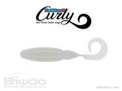GRUB / TWISTER BIWAA TAILGUNR CURLY 2.5 6.3CM 008 PEARL WHITE 8BUC/PLIC