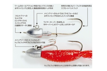 JIG DECOY SV-33 PENTAGON HEAD NR.5/0 28GR 2BUC/PLIC - Img 3