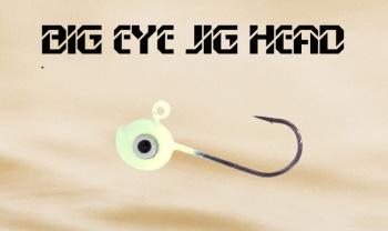 JIG HERAKLES BIG EYE JIG HEAD 8 1.0gr Glow