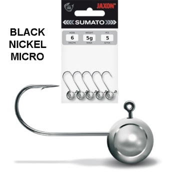 JIG JAXON SUMATO MICRO BLACK 6-1GR 5/PLIC