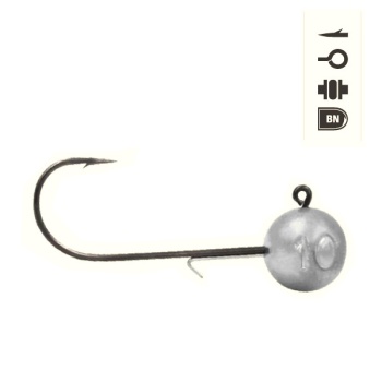 JIG LESTAT MUSTAD CARLIG NR.2/0 15G 4BUC/PL