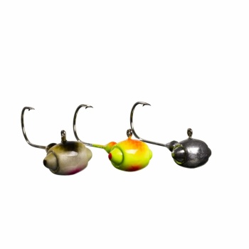JIG SENSAS GUNKI G.FOOT ORANGE/FL.YELLOW NR3/0 7G 3BUC/PL - Img 2