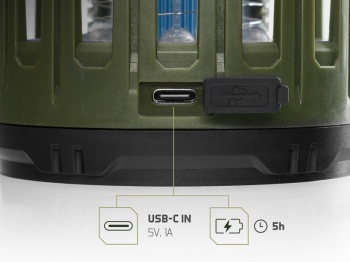 LAMPA CAMPING DELPHIN MOSKYTO 3W / 140LM / 2600MAH - Img 9