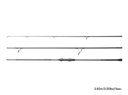 LANSETA DELPHIN CORSABLACK NERO 360CM 3.00LBS 2BUC