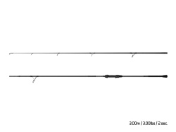 LANSETA DELPHIN CORSABLACK NERO 360CM 3.00LBS 2BUC