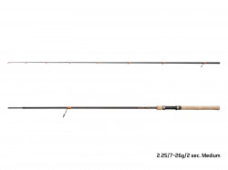 LANSETA DELPHIN CORX SPIN MEDIUM 2.25M 7-26GR 2BUC