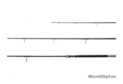 LANSETA FEEDER DELPHIN RIVER TROPHY NXT + 4 VARFURI 400CM/200G/3 TRONSOANE