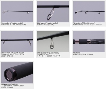 LANSETA ZENAQ SNIPE S78XX K 238CM 6-35GR 2BUC FUJI TITANIUM SIC - Img 2
