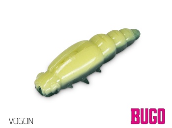 LARVE DELPHIN BUGO CHEESE, CULOARE TROPIC, 4CM, 15BUC/PLIC - Img 4