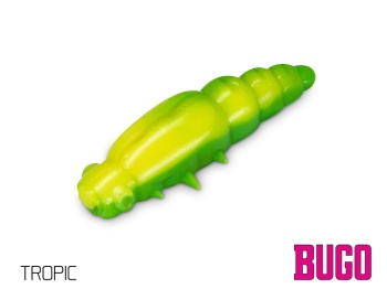 LARVE DELPHIN BUGO CHEESE, CULOARE WHITE, 4CM, 15BUC/PLIC - Img 10