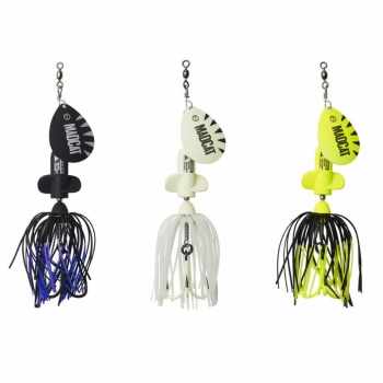 LINGURA LINGURITA ROTATIVA MADCAT A-STATIC SCREAMING SPINNER 65GR GLOW DARK - Img 2