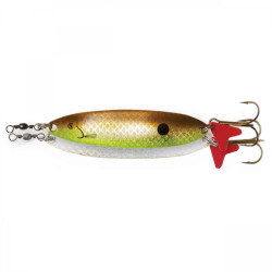 LINGURITA OSCILANTA 32GR 95MM DAM EFFZETT SLIM STANDARD SPOON OLIVE SILVER UV
