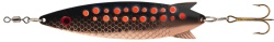 LINGURITA OSCILANTA ABU GARCIA TOBY SALMO 11CM / 30G COPPER / ORANGE DOT