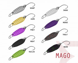 LINGURITA OSCILANTA DELPHIN MAGO 2G NEON HOOK #8 SNAP 00
