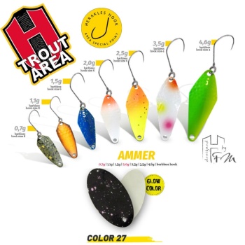 LINGURITA OSCILANTA HERAKLES AMMER 1.5gr Culoare 27 Black Glow