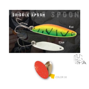 LINGURITA OSCILANTA HERAKLES DRIBBLE SPOON 2.5gr Orange Gold