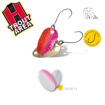 LINGURITA OSCILANTA HERAKLES TROUT AREA NAIL 2.0gr Culoare 12 White Pink