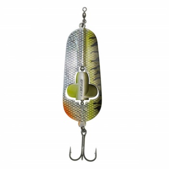 LINGURITA OSCILANTA RATTLIN 40GR 80MM DAM EFFZETT OLIVE SILVER UV - Img 3