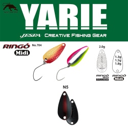 LINGURITA OSCILANTA YARIE JESPA 704 RINGO MIDI 1.8GR CULOARE N5 RABBIT EYE