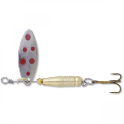 LINGURITA ROTATIVA 6.5G ZEBCO WATERWINGS RIVER SPINNER SILVER