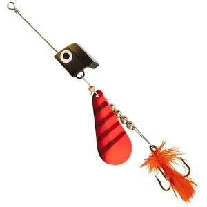 LINGURITA ROTATIVA ABU GARCIA MORRUM SPINNER 14CM 18G OR