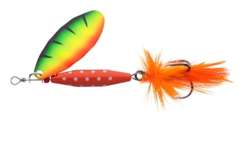 LINGURITA ROTATIVA ABU GARCIA REFLEX RED 4.5CM / 7G LF TIGER