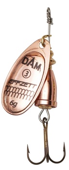 LINGURITA ROTATIVA DAM EXECUTOR SPINNER NR.1 3G SINKING COPPER