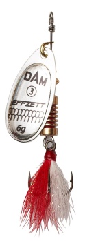 LINGURITA ROTATIVA DAM STANDARD DRESSED SPINNER NR.5 12G S SILVER