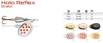 LINGURITA ROTATIVA JAXON HOLO REFLEX DRATIX 2C 7GR