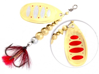 LINGURITA ROTATIVA PONTOON21 BALL CONCEPT SPINNER 0 2.2G BT01-051