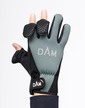 MANUSI NEOPREN DAM FIGHTER GLOVE L BLACK/GREY - Img 4