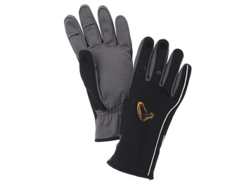 MANUSI SAVAGE GEAR SOFTSHELL WINTER BLACK MAR.L - Img 2