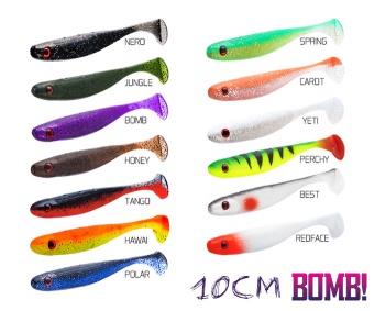 MOMEALA ARTIFICIALA BOMB! RIPPA / 5BUC 10CM/NERO