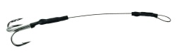 MONTURA CU STRUNA SOFT LURE 5.5KG 7.5CM NR 8 3BUC/PLIC