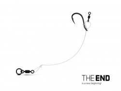 MONTURA DELPHIN THE END CHOD RIG 4BUC 8CM / 0.45MM/#6