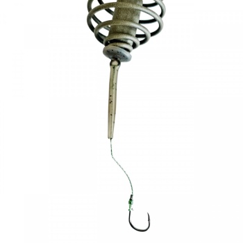 MONTURA ORANGE CU MOMITOR ARCUIT 30GR SI 2 CARLIGE NO.6 CARP LEADCORE - Img 2